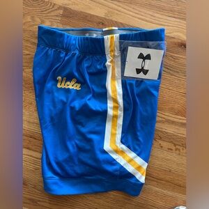 NWT! Mens Under Armour UCLA Bruins Basketball Shorts Large